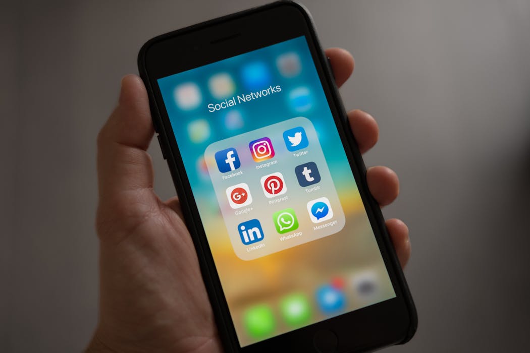 Instagram marketing for business - phone with Instagram app